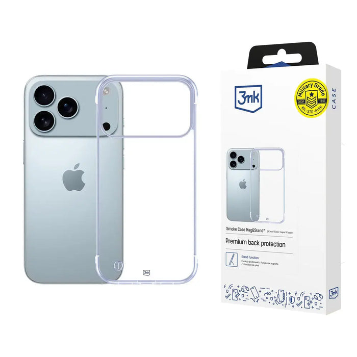 3mk Just20g Clear Case за iPhone 17 Pro - прозрачен