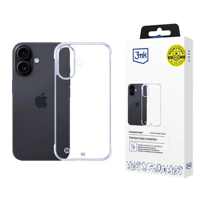 3mk Just20g Clear Case за iPhone 17 - прозрачен