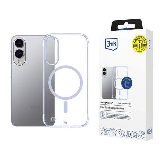 3mk Just20g MagCase за Samsung Galaxy S25 Edge - прозрачен