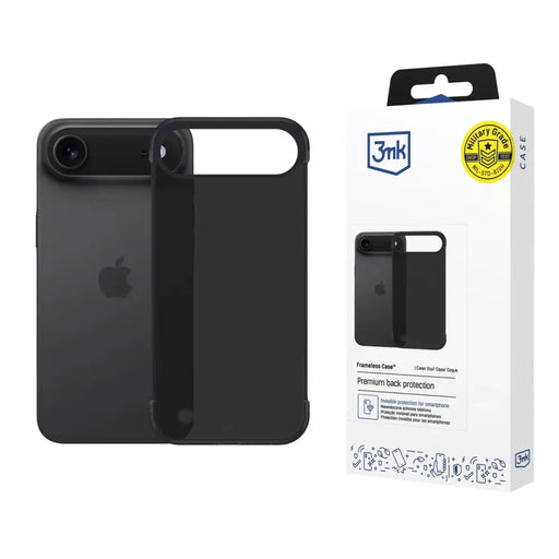 3mk Just20g Matt Case за Apple iPhone 17 Air - черен мат