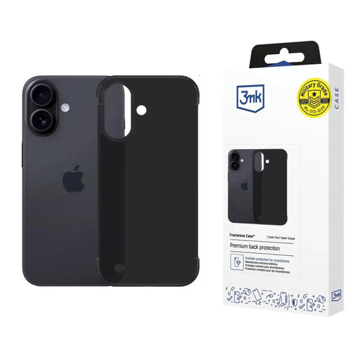 3mk Just20g Matt Case за Apple iPhone 17 - черен мат