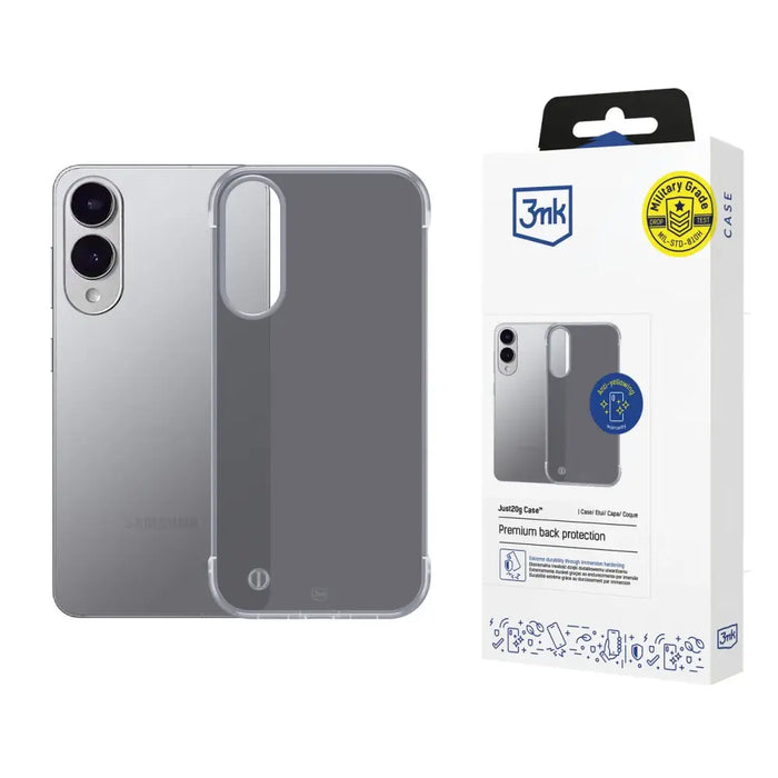 3mk Just20g Matt Case за Samsung Galaxy S25 Edge - черен мат