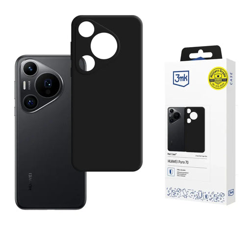 3mk Matt Case with MagSafe за Huawei Pura 70 - черен