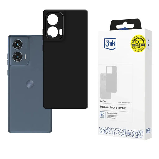3mk Matt Case за Motorola Moto Edge 50 Fusion - черен