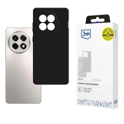 3mk Matt Case за OnePlus 13R/ACE 5 - черен мат