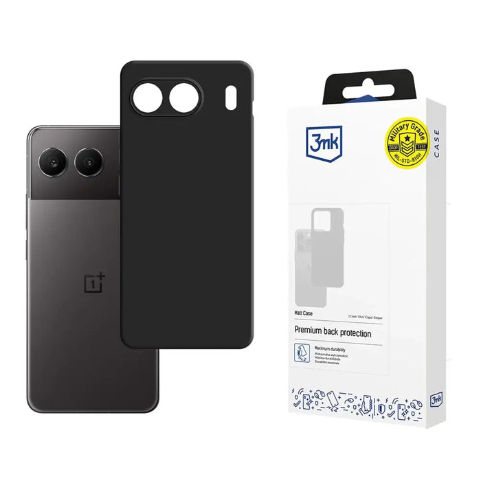 3mk Matt Case за OnePlus Nord 4 - черен