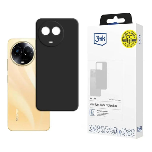 3mk Matt Case за Realme 11 5G - черен