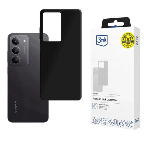 3mk Matt Case за Realme 14x - черен