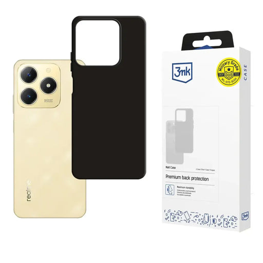 3mk Matt Case за Realme C61 - черен
