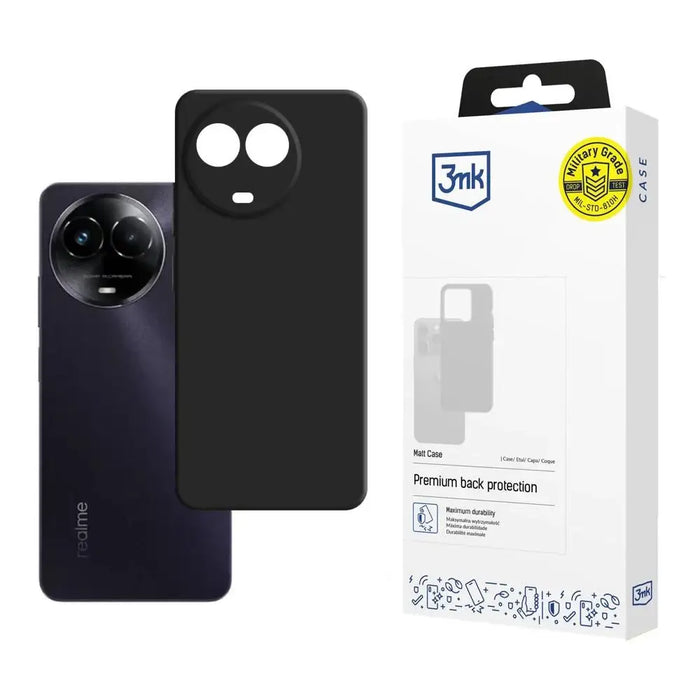 3mk Matt Case за Realme C67 5G - черен