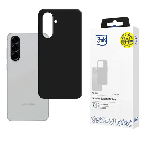 3mk Matt Case за Samsung Galaxy A36 5G - черен