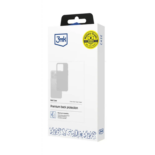 3mk Matt Case за Samsung Galaxy XCover 7 Pro - черен