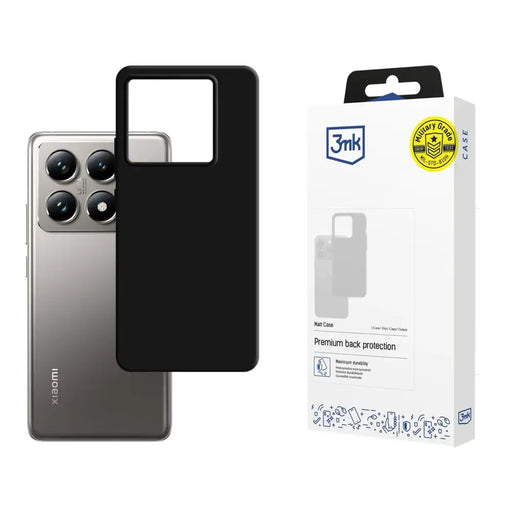 3mk Matt Case за Xiaomi 14T Pro - черен
