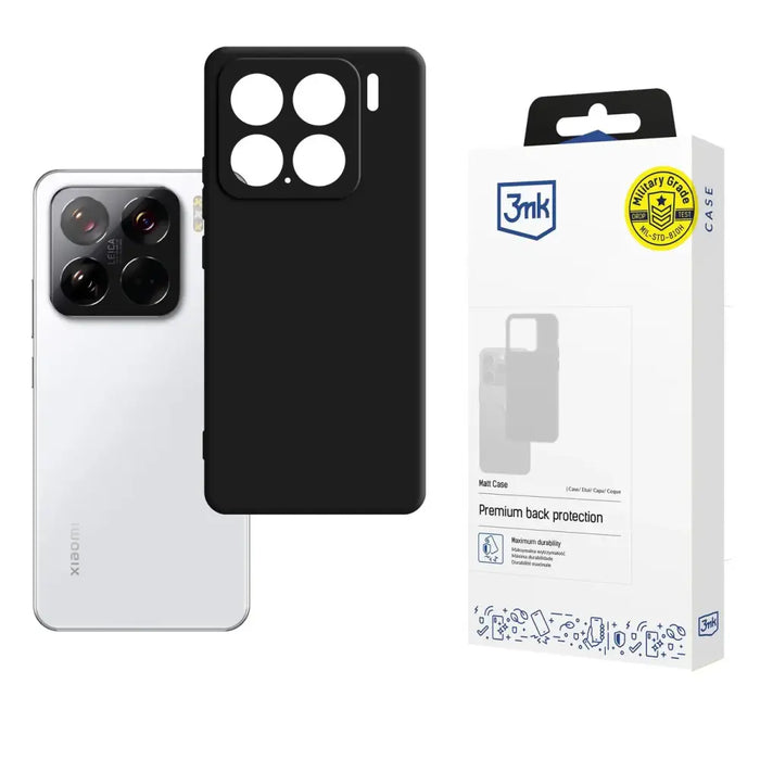 3mk Matt Case за Xiaomi 15 - черен