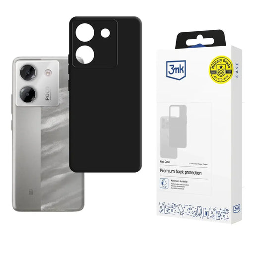 3mk Matt Case за Xiaomi Poco M7 Pro 5G - черен