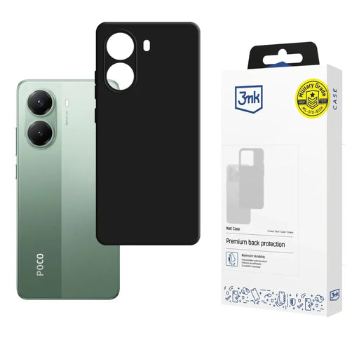 3mk Matt Case за Xiaomi Poco X7 Pro - черен мат