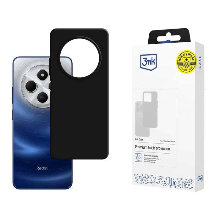 3mk Matt Case за Xiaomi Redmi 14C - черен