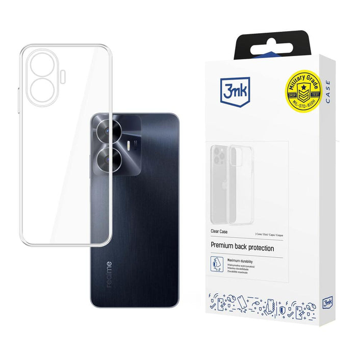 3mk Прозрачен калъф за Realme C55 - прозрачен