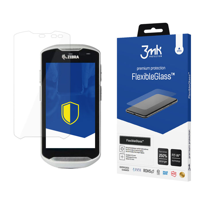 3mk хибридно стъкло FlexibleGlass™ за Zebra TC56DJ