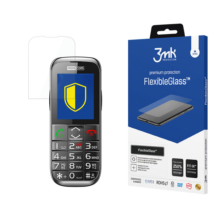 3mk хибридно стъкло FlexibleGlass за Maxcom MM720