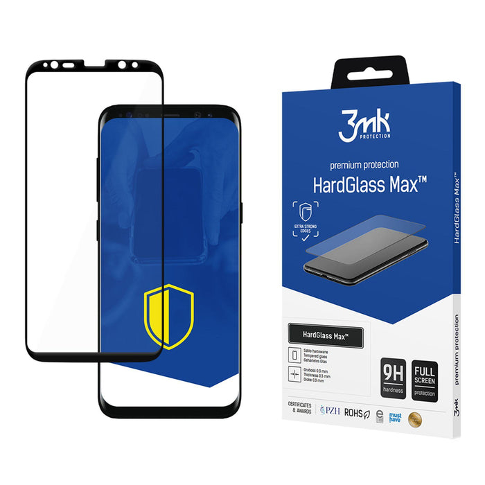 Samsung Galaxy S8/S9 - 3mk HardGlass Max черен
