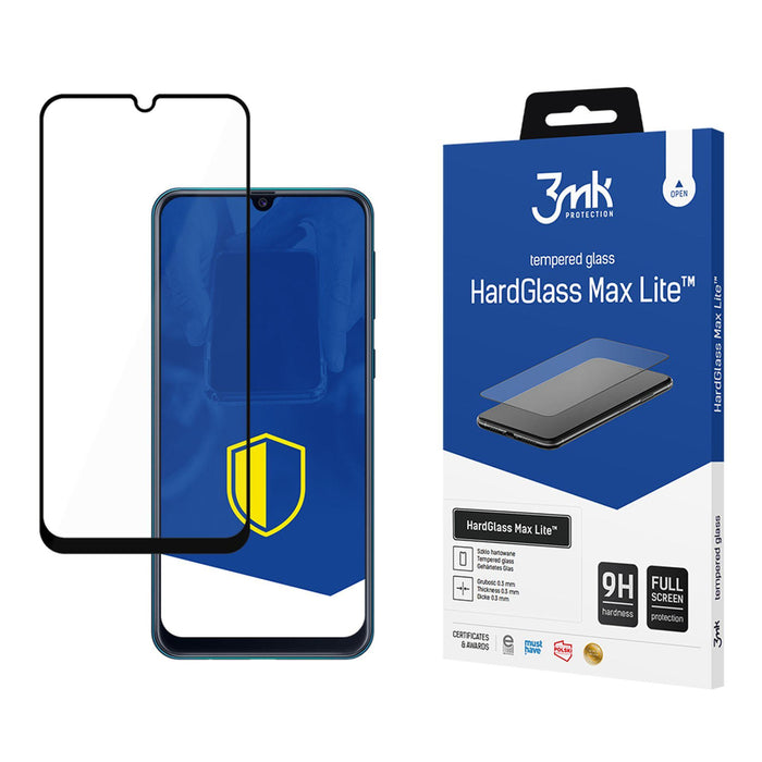 3mk HardGlass Max Lite черно закалено стъкло за Samsung Galaxy M31 / M31 Prime