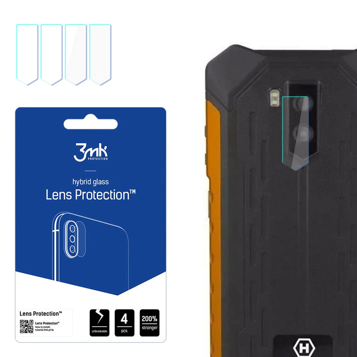 Хибридно стъкло за камера 3mk Lens Protection™ за MyPhone Hammer Iron 3 LTE