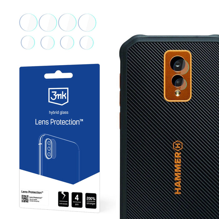 Хибридно стъкло за камера 3mk Lens Protection™ за MyPhone Hammer Energy X