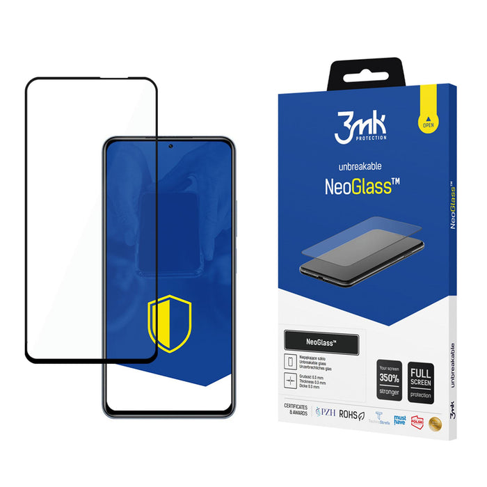 3mk NeoGlass черно композитно стъкло за Xiaomi Redmi Note 10 Pro Max