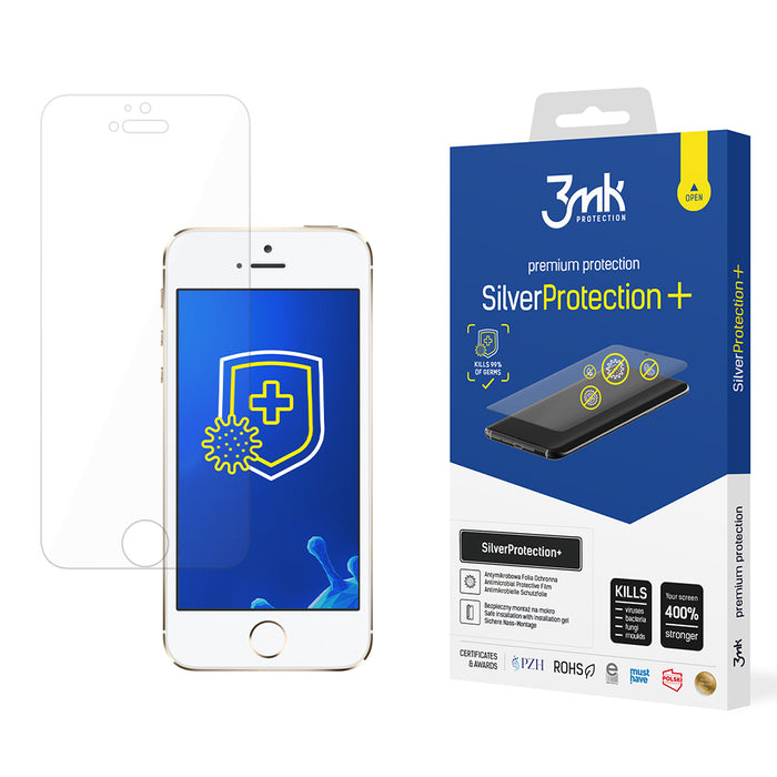 3mk SilverProtection+ защитно фолио за iPhone 5 / 5S / SE
