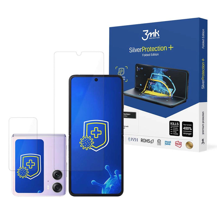 Защитно фолио 3mk SilverProtection+ Folded Edition за Oppo Find N2 Flip