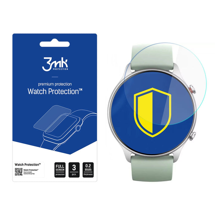 Защитно фолио 3mk Watch Protection™ v. ARC+ за Xiaomi Amazfit GTR 2e