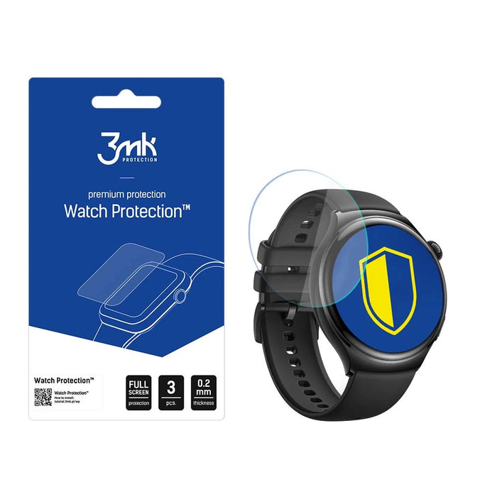 Защитно фолио 3mk Watch Protection™ v. ARC+ за Huawei Watch 4