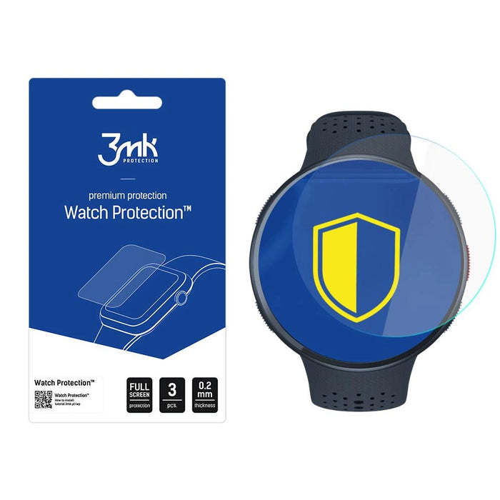 Hybrid Glass 3mk Watch Protection FlexibleGlass за Polar Pacer Pro