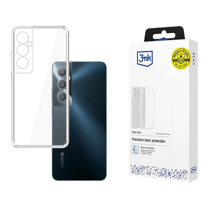 3mk Clear Case за Realme C65 - Прозрачен
