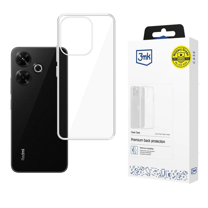 3mk Clear Case за Xiaomi Redmi 13 4G / 5G - прозрачен