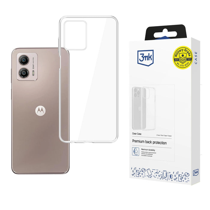 3mk Clear Case за Motorola Moto G53 - прозрачен