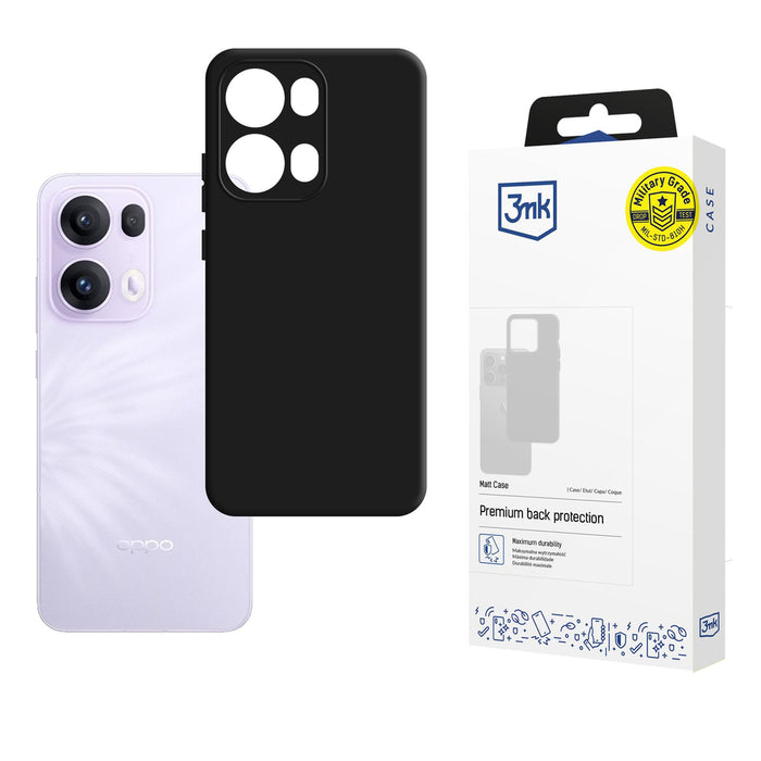 3mk Matt Case за Oppo Reno 13 Pro - черен