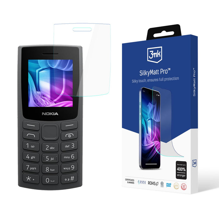 Матово фолио 3mk SilkyMatt Pro™ за Nokia 105 (2023)