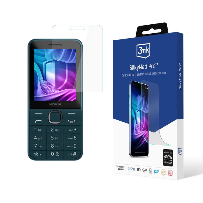 Матово защитно фолио 3mk Silky Matt Pro за Nokia 225 4G (2024)