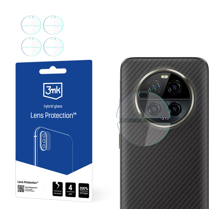 3mk защитно хибридно стъкло за камера за Ulefone Armor 23 Ultra