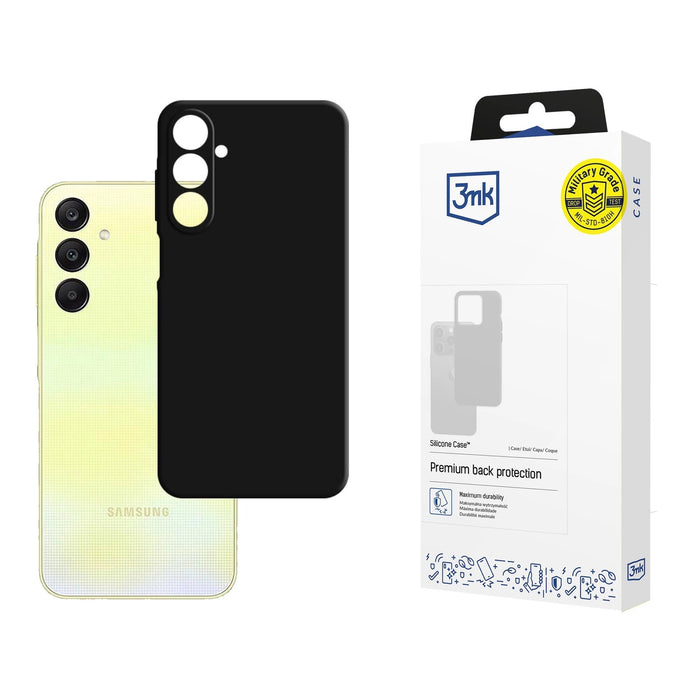 Силиконов кейс 3mk за Samsung Galaxy A26 5G - черен