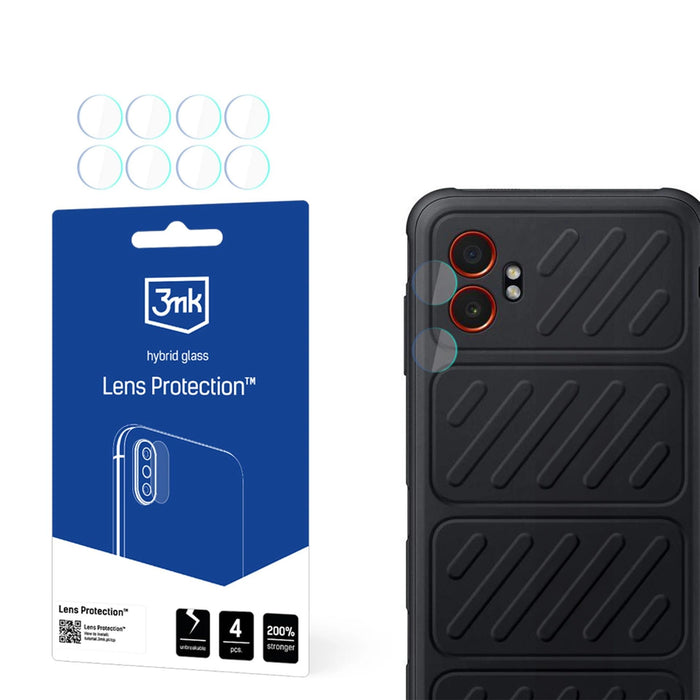 Хибридно стъкло за защита на обектива 3mk за обектив на камерата Samsung Galaxy XCover 7 Pro