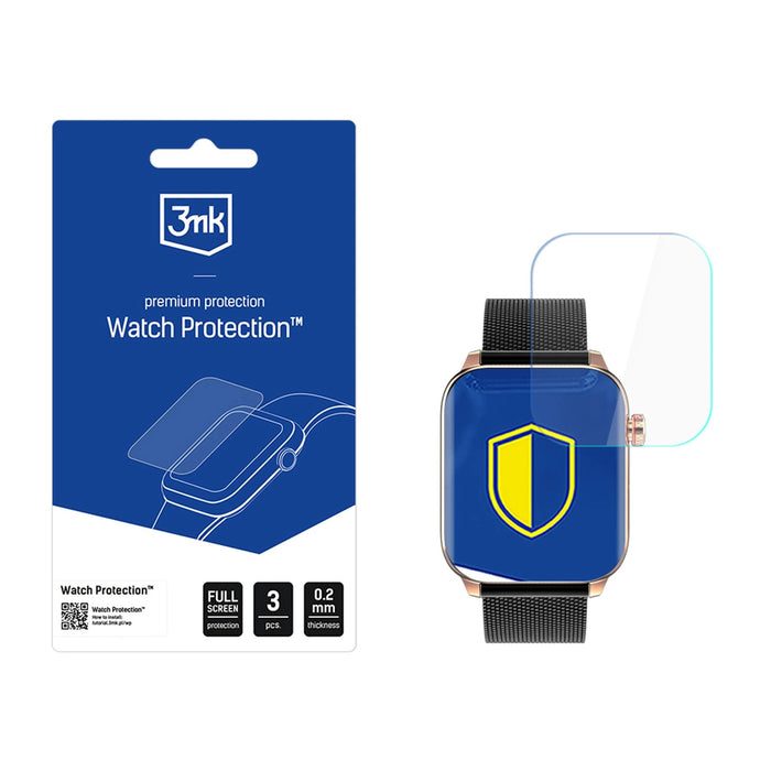 3mk Watch Protection ARC Smartwatch Screen Protector Film за MAXCOM Oxygen 2 FW64