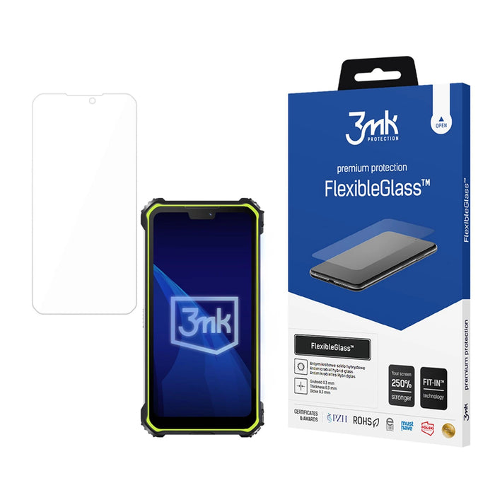 Хибридно стъкло 3mk FlexibleGlass за здрави телефони M10