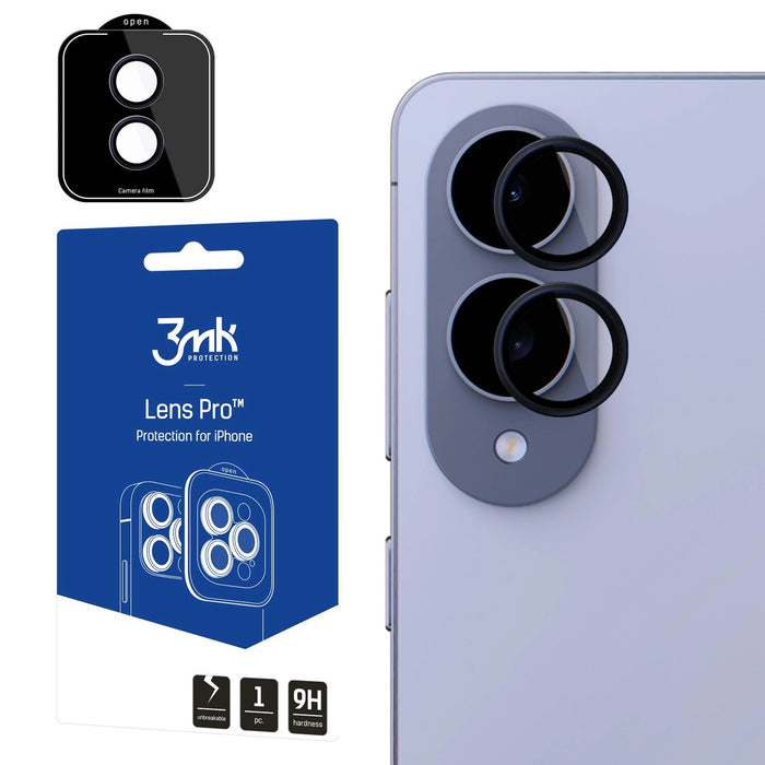 3mk Lens Protection Pro Camera Glass за Samsung Galaxy S25 Edge - черен