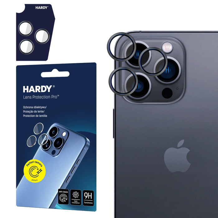 3mk HARDY Lens Protection Pro Glass за Apple iPhone 13 Pro / 13 Pro Max - Графит