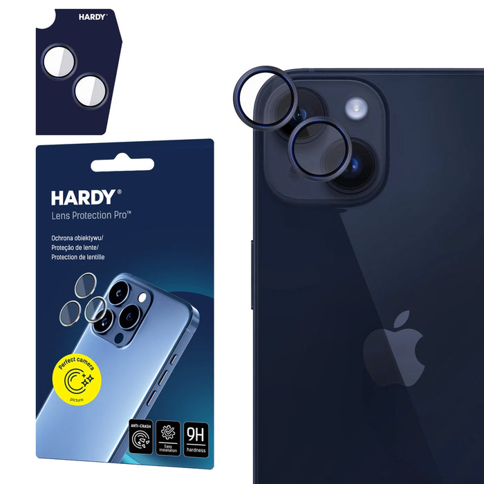 3mk HARDY Lens Protection Pro Glass за Apple iPhone 14 / 14 Plus - Графит