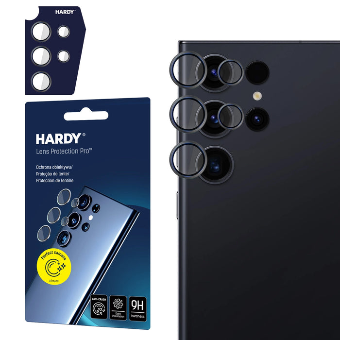 3mk HARDY Lens Protection Pro за Samsung Galaxy S23 Ultra - черен