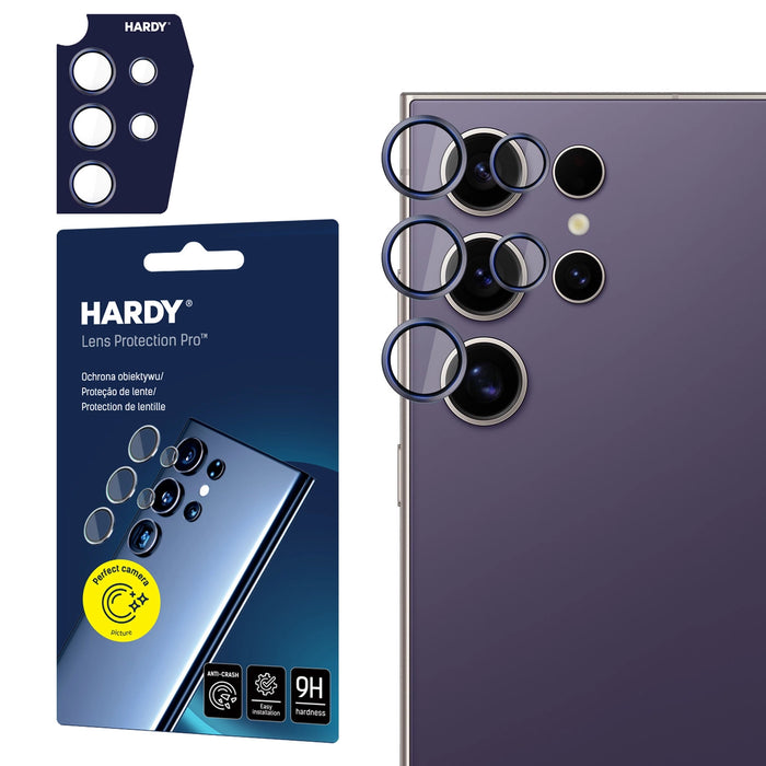 3mk HARDY Lens Protection Pro за Samsung Galaxy S24 Ultra - лилав